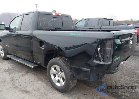 2021 Ram 1500 from USA, damaged, VIN 1C6RREBGXMN747240